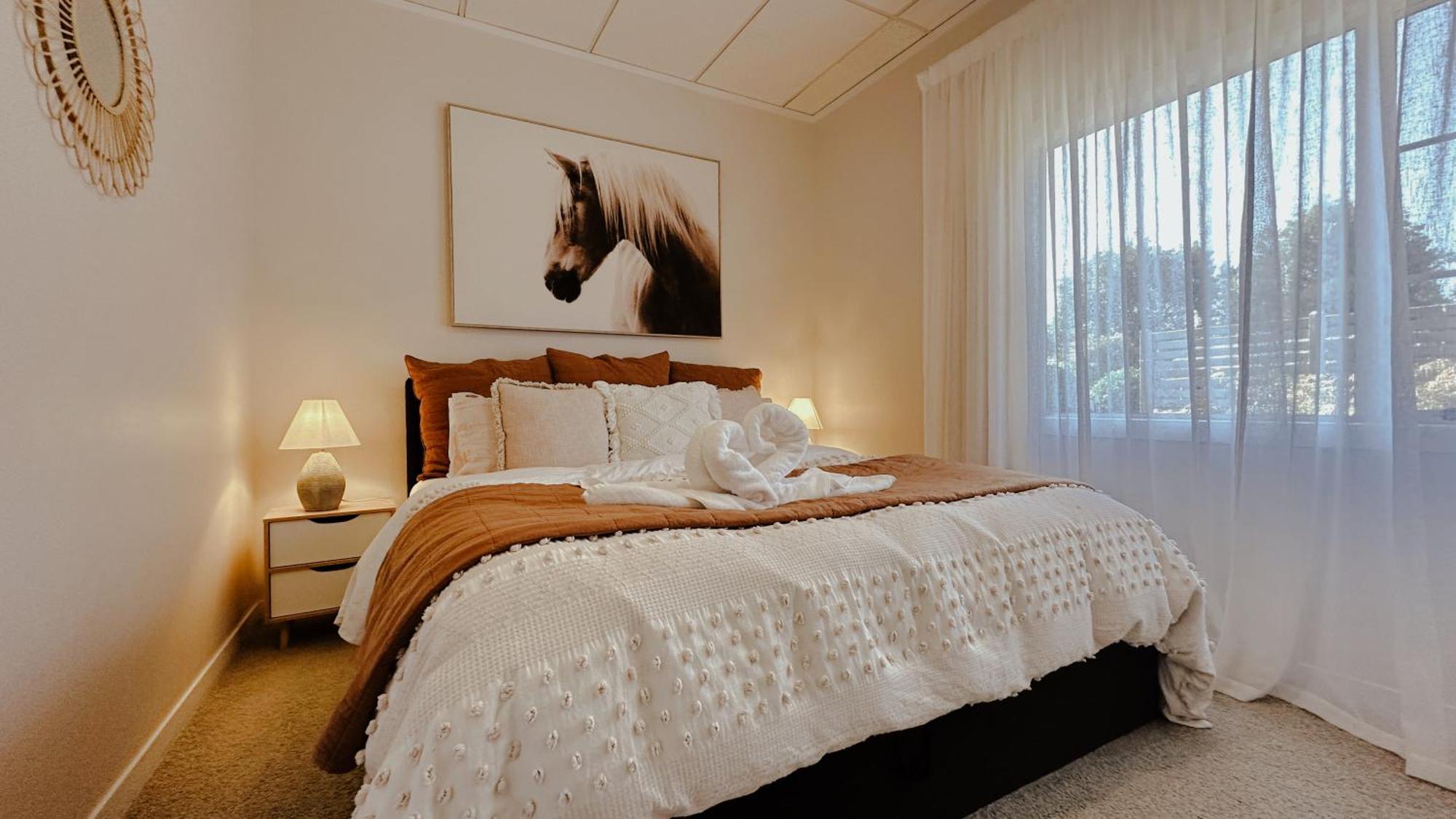 Hotel Rustling Oaks Nz Boho Pool House Cambridge Exteriér fotografie